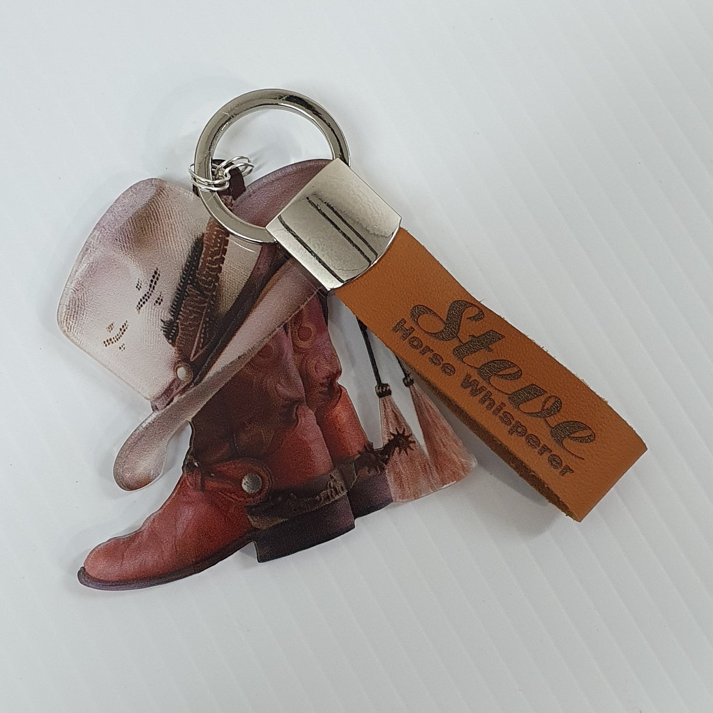 Leather Key Ring