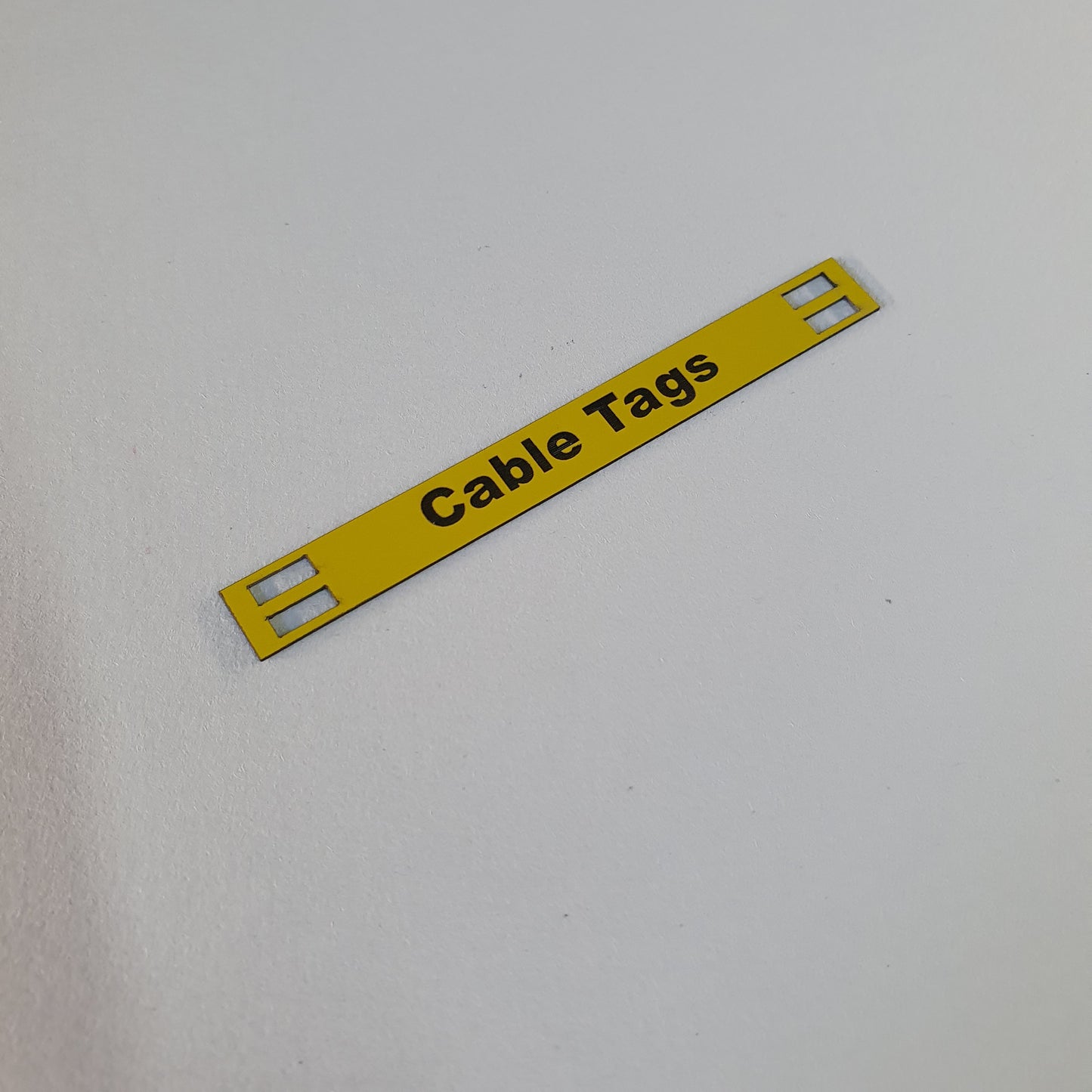Custom Cable Tags