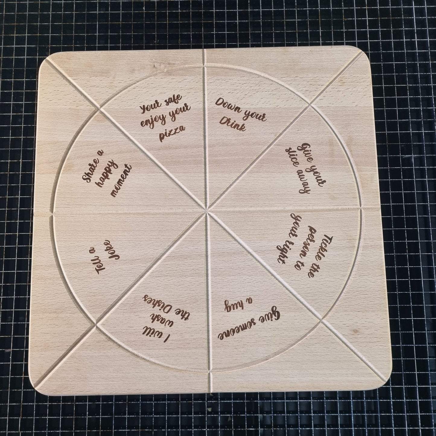 Timber Pizza Board