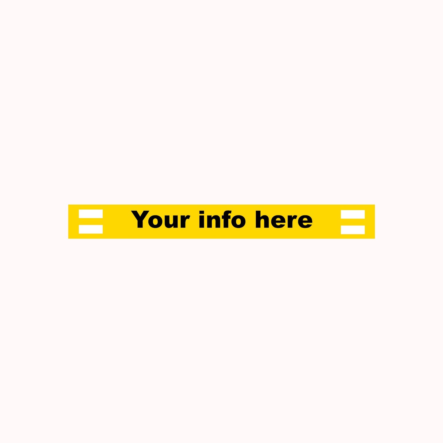 Custom Cable Tags