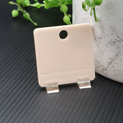 ED018 2pc 29mm Dangle Blank with 12mm Topper Blank - sold as pairs - cut to order