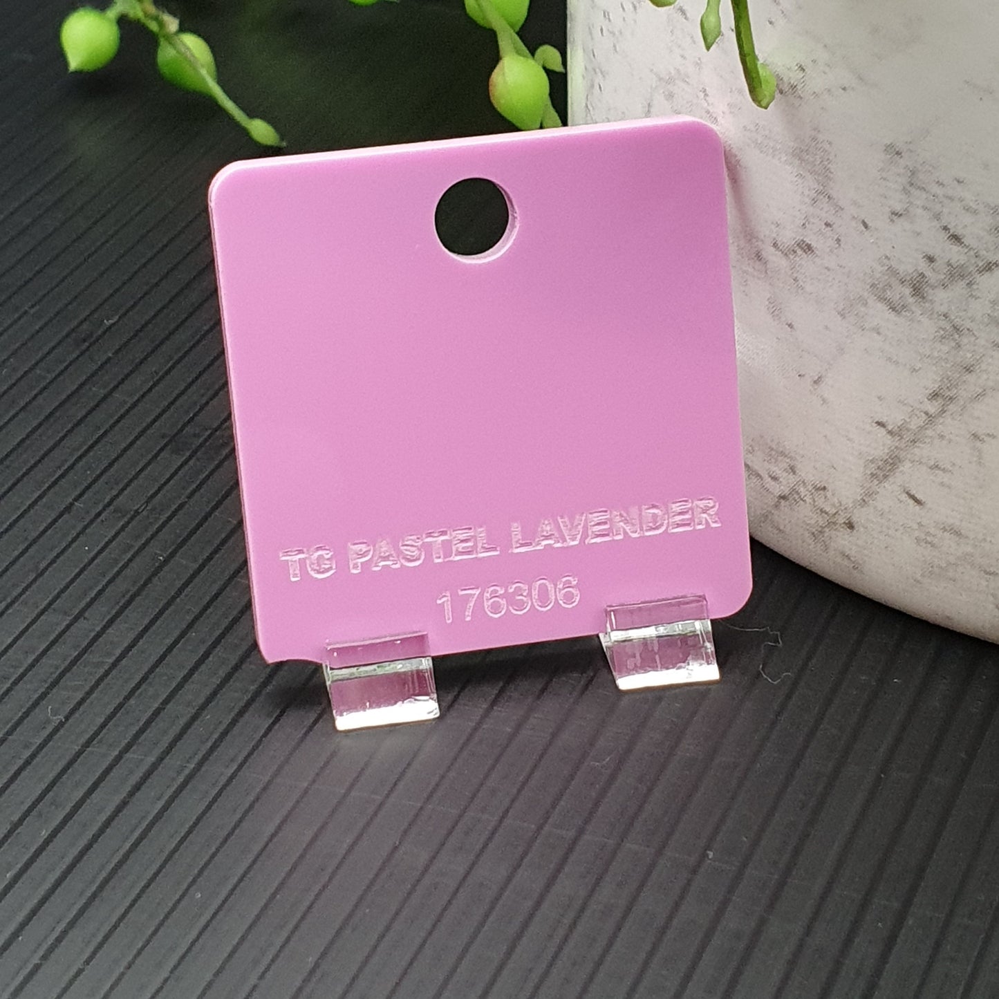 ED007 2pc 30mm Dangle Blank with 16mm Topper Blank - sold as pairs - cut to order