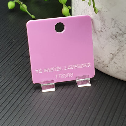 ED007 2pc 30mm Dangle Blank with 16mm Topper Blank - sold as pairs - cut to order