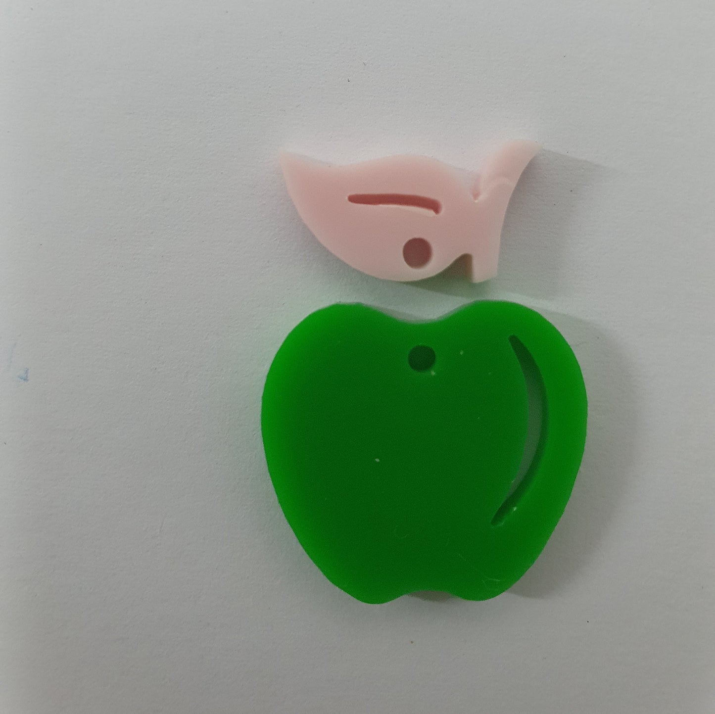 ED020 2pc 21mm Dangle Blank with 14mm Topper Blank - sold as pairs - cut to order