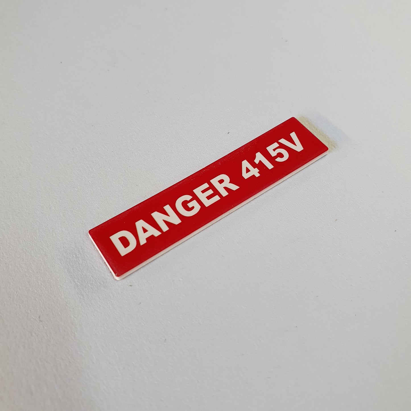 Danger 415V Sign