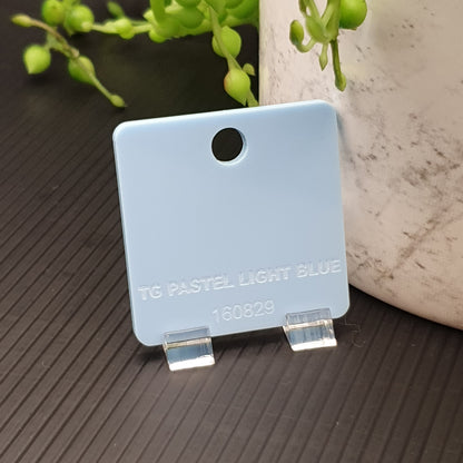 12 MM Acrylic Earring Topper Blanks with 2 mm hole cut to order - sold as pairs