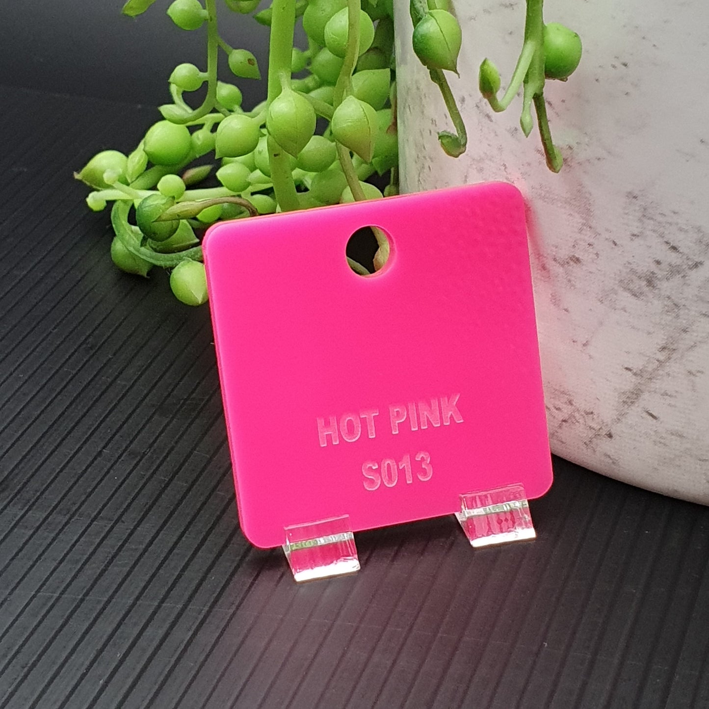 10 MM Acrylic Earring Topper Blanks with 2 mm hole cut to order - sold as pairs