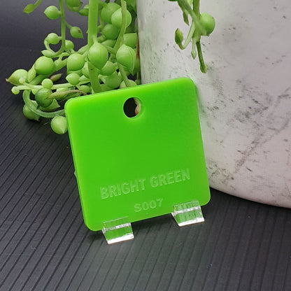12 MM Acrylic Earring Topper Blanks with 2 mm hole cut to order - sold as pairs
