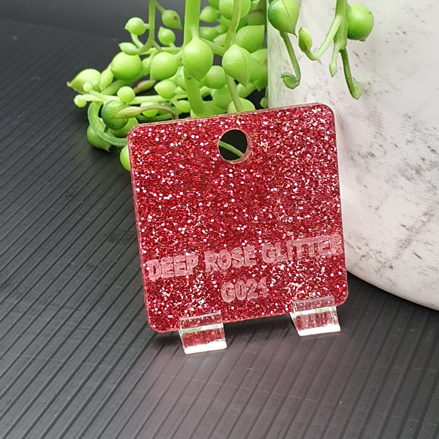 ED007 2pc 30mm Dangle Blank with 16mm Topper Blank - sold as pairs - cut to order