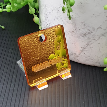 ED014 2pc 39mm Dangle Blank with 16mm Topper Blank - sold as pairs - cut to order