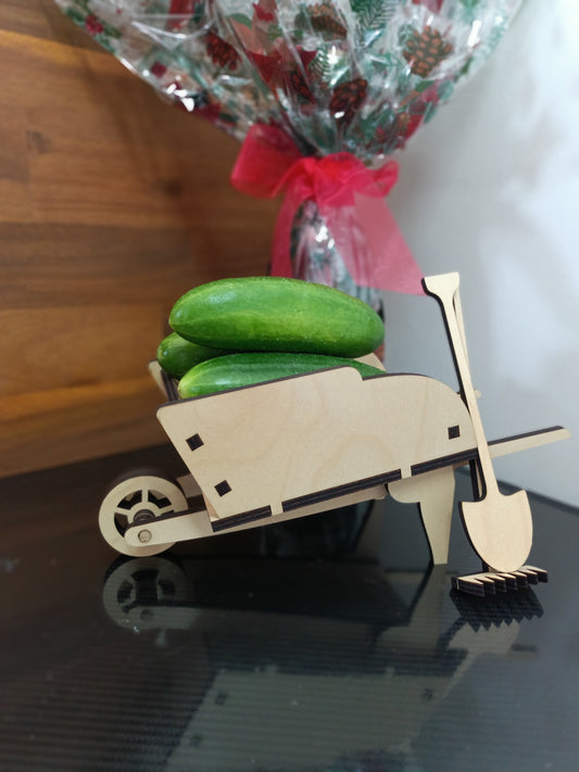 Wooden Wheel Barrow